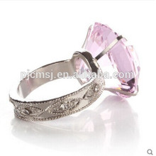 2016 Pink Diamond cristal nakpin anneau pour la décoration de mariage